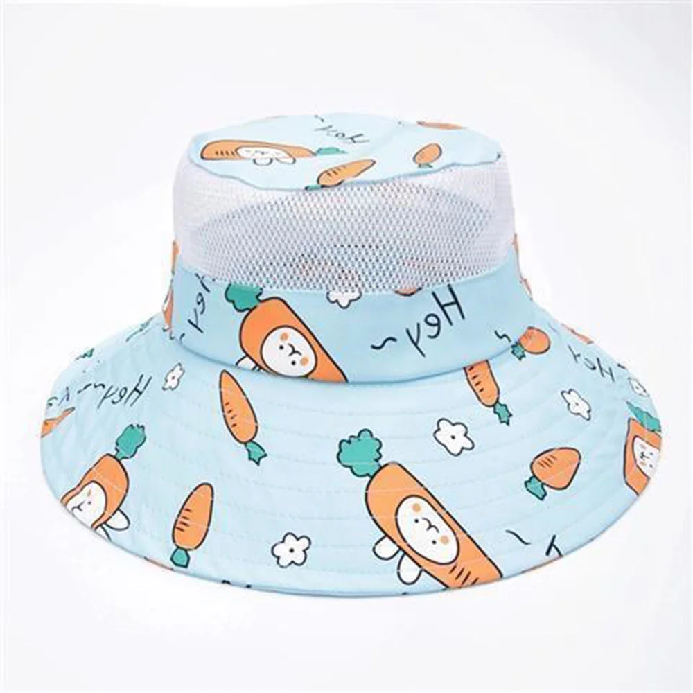 детска шапка с чадър, летни шапки от слънцето, детски шапки с козирка, детска шапка от слънцето, детска окото дишаща шапка рибар за деца Изображение 5