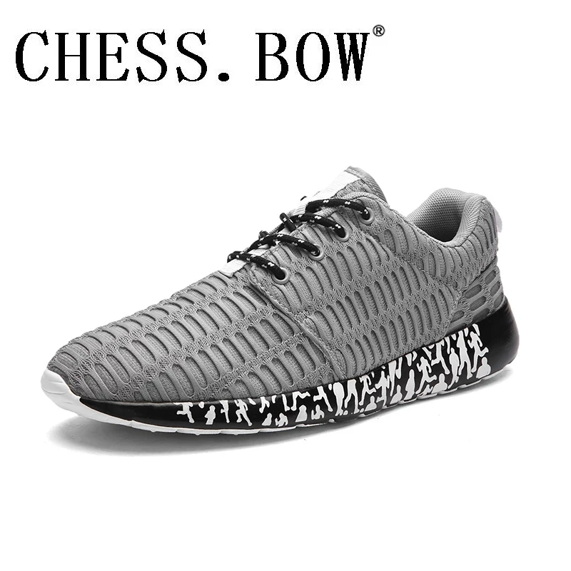 ШАХ.Обувки с лък за мъже, маратонки, ниски маратонки за бягане, мъжки спортни обувки, дишаща разпродажба Изображение 0