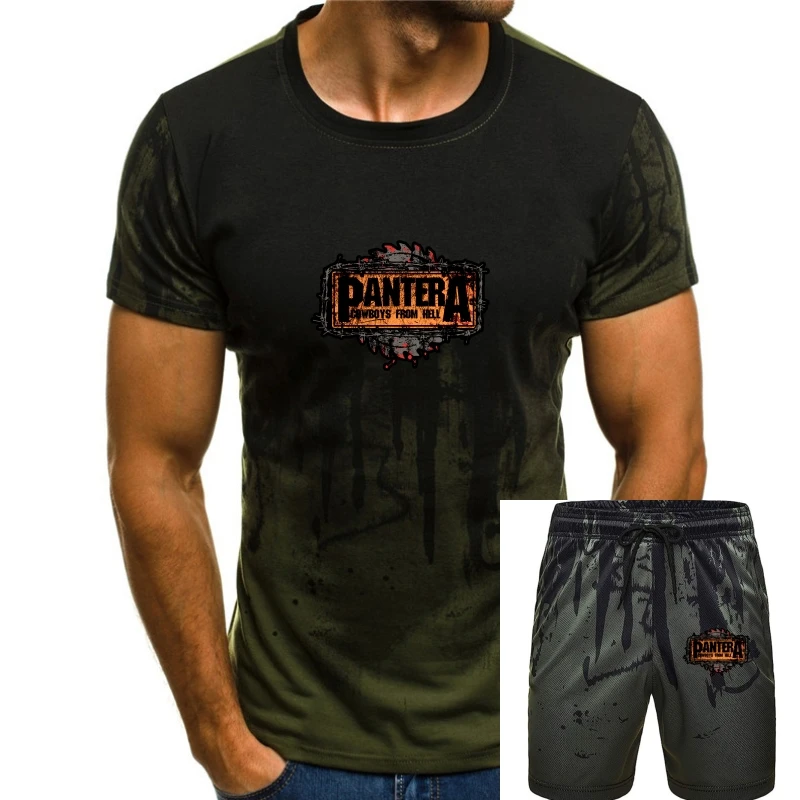 Тениска на Pantera Cowboys From Hell v25, черно хеви-метъл, всички размери S... 5XL Изображение 0