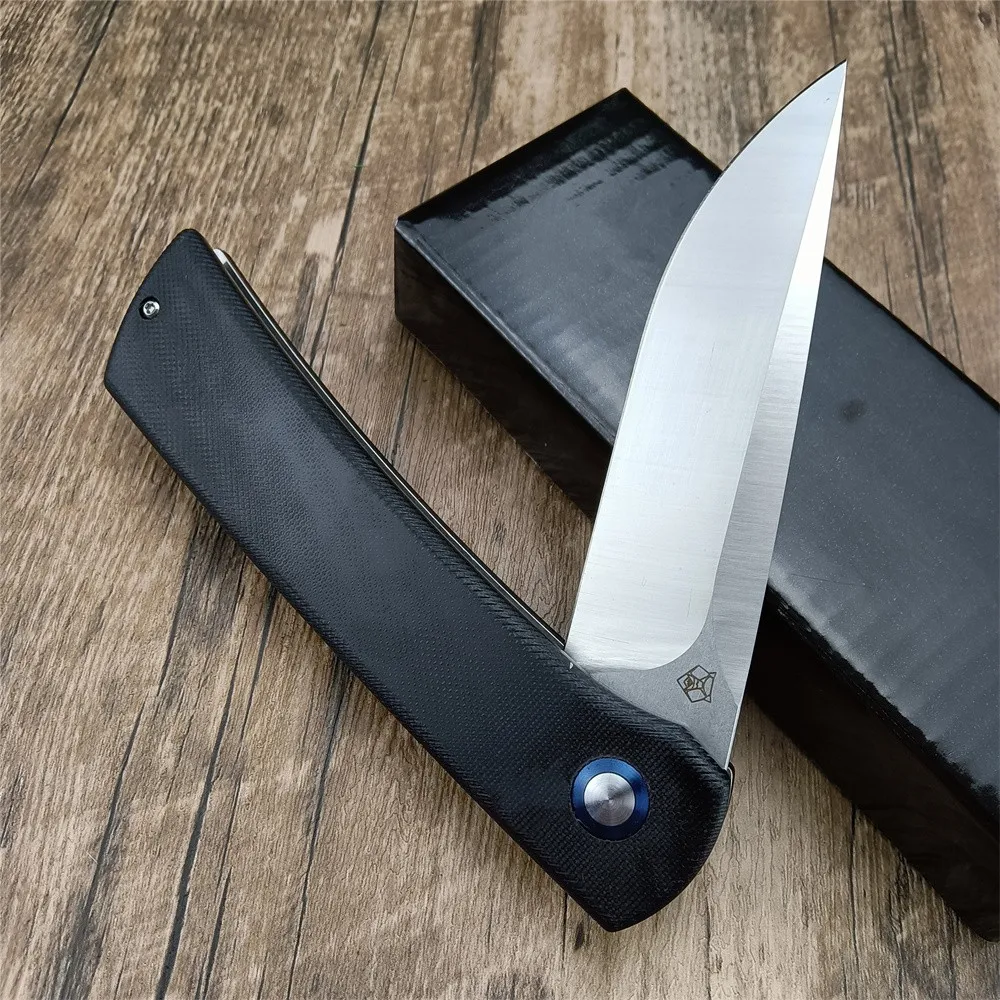 Руски Широгоров А. У .За складного ножа D2 Drop Point Blade G10 Дръжки за къмпинг, Лов, улични многофункционални инструменти за самозащита Изображение 1
