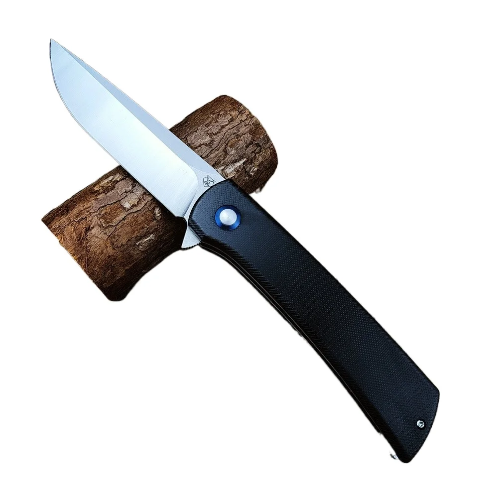 Руски Широгоров А. У .За складного ножа D2 Drop Point Blade G10 Дръжки за къмпинг, Лов, улични многофункционални инструменти за самозащита Изображение 5